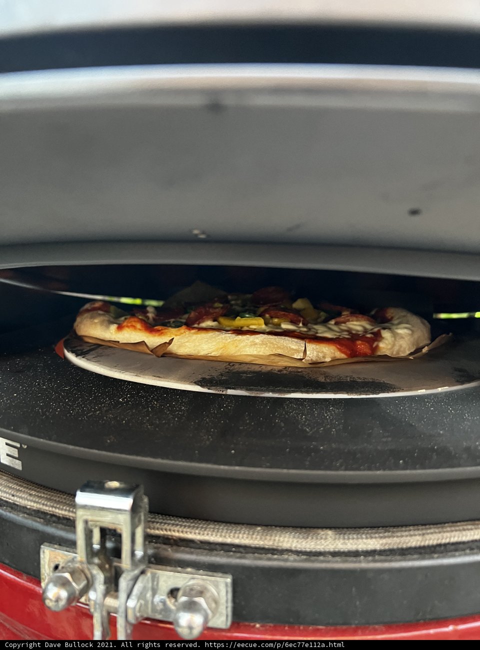 Outdoor Pizza Oven in Action