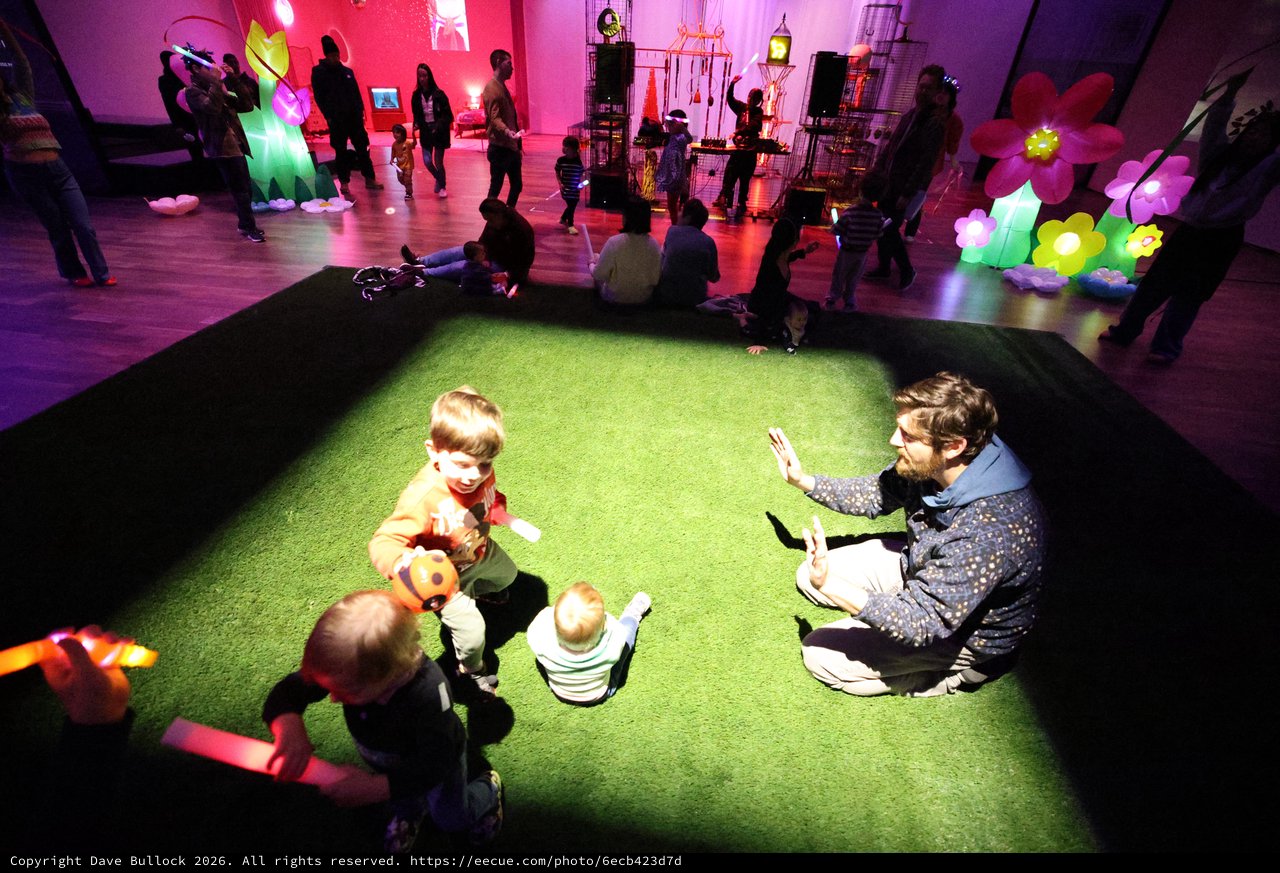 Baby Rave Interactive Play at Asian Art Museum