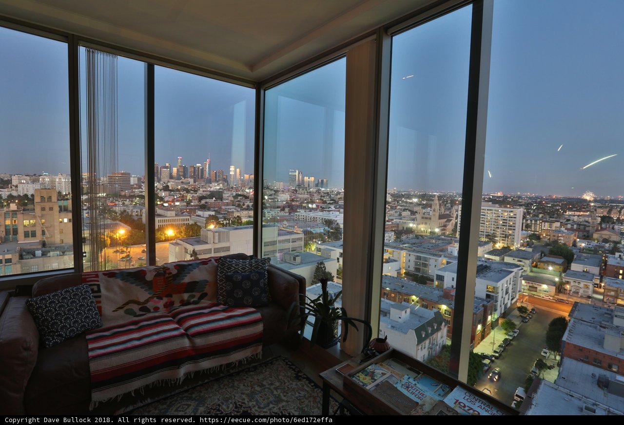 City View from a Luxurious Penthouse