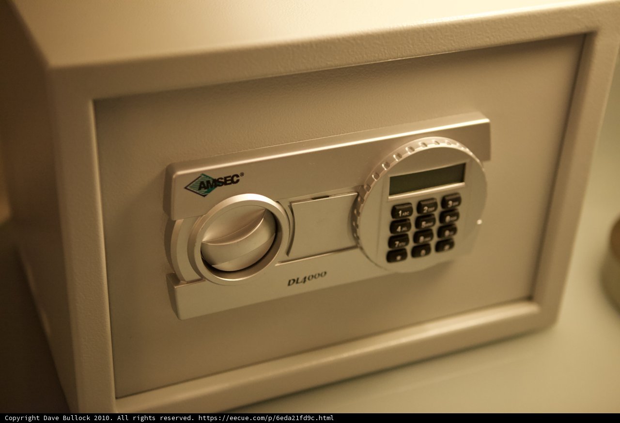 The White Safe Box
