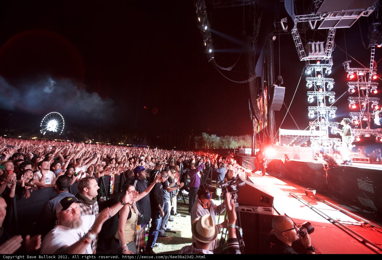 Ferris Wheel Fun at Coachella Concert