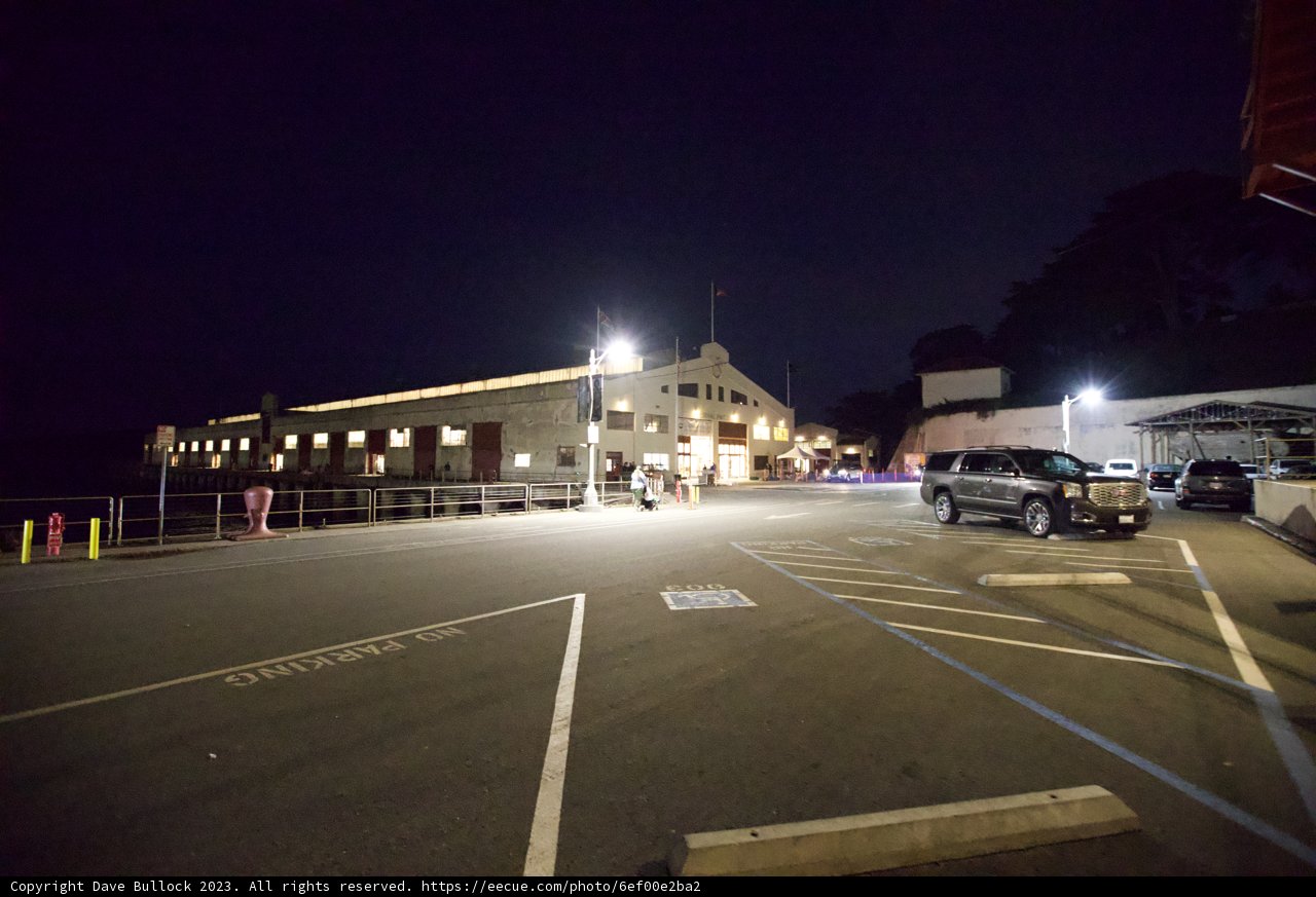 Nightfall at Fort Mason: An Urban Symphony