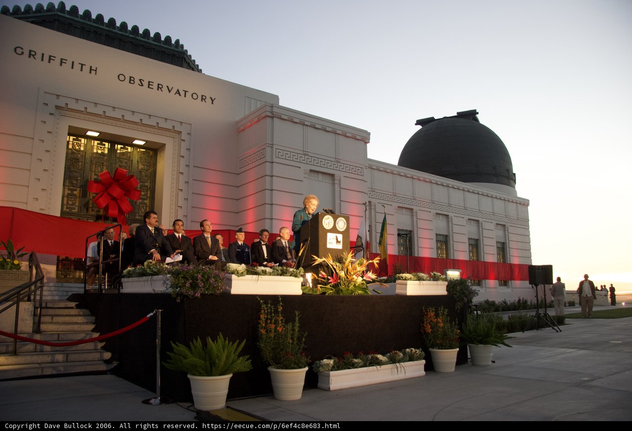 Speech on the Steps of the Observatory