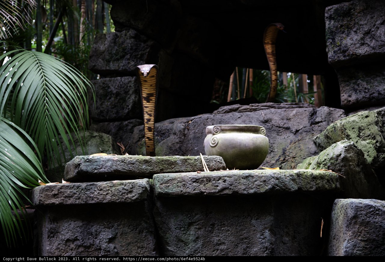 Mysterious Stone Structure at Disneyland