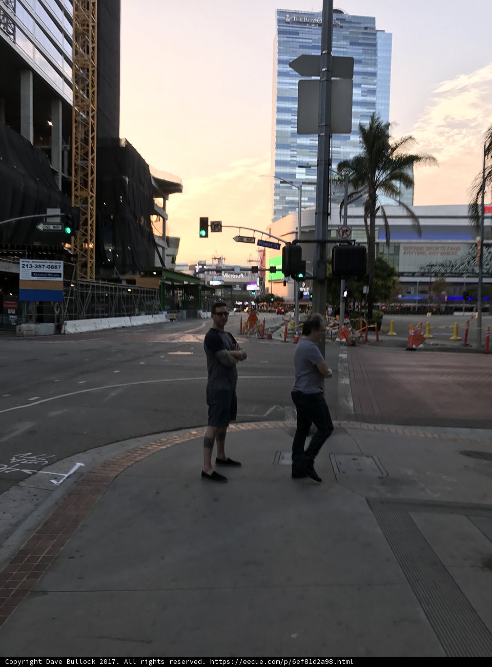 City Dwellers at Dusk
