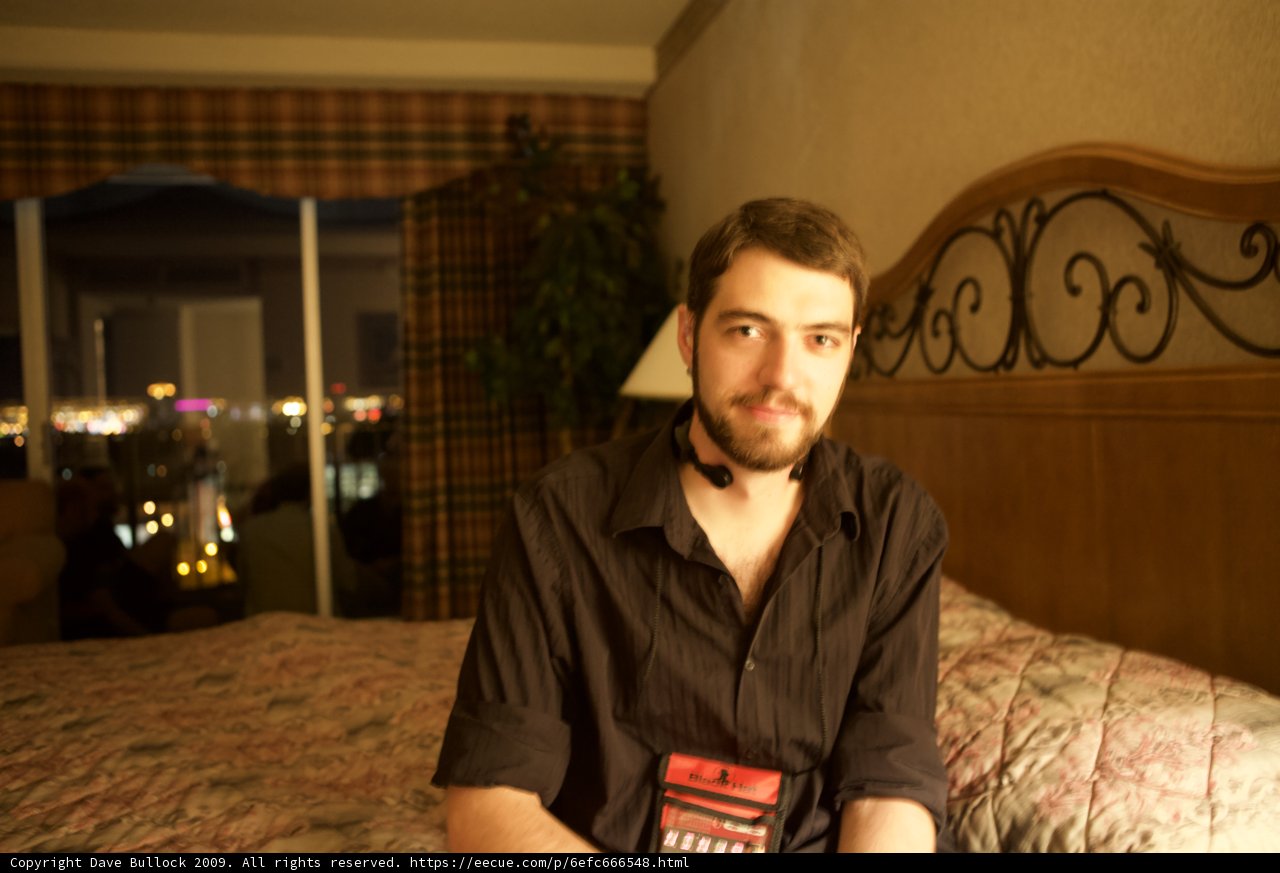 Relaxing in the Hotel Room