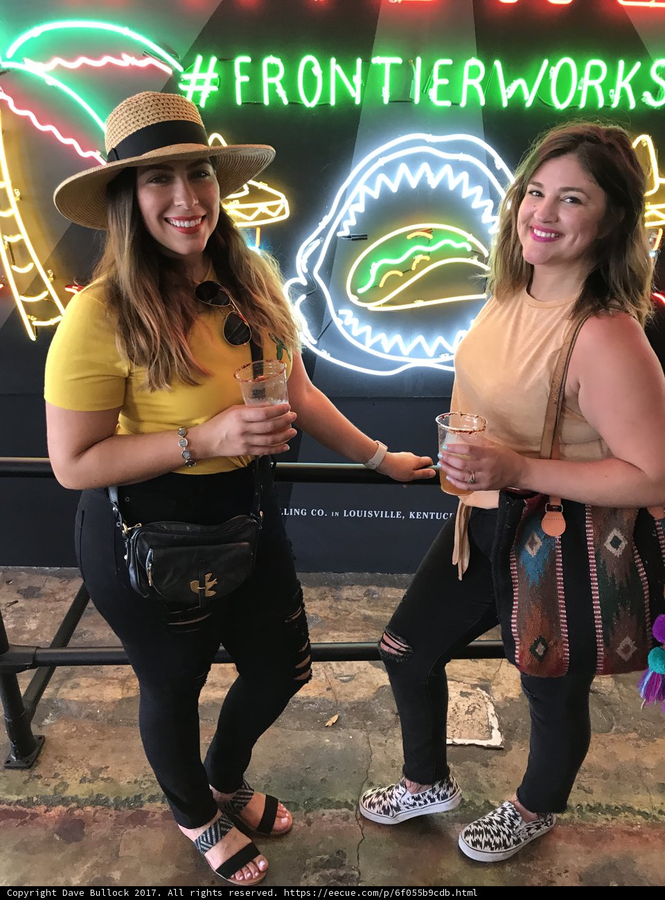 Neon Fun with Besties