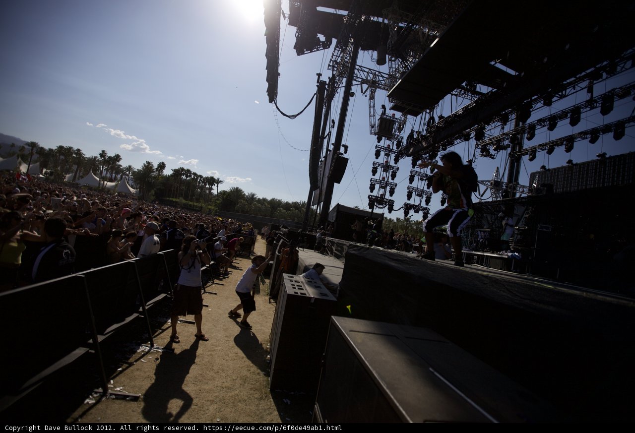 Coachella Crowd Goes Wild