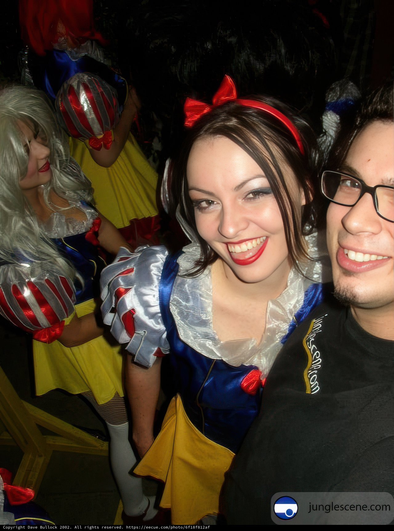 Meeting Snow White in Costume