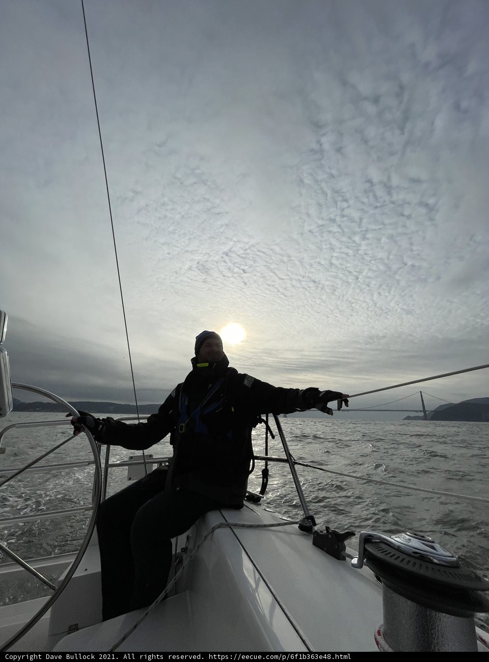 Sailing towards the horizon