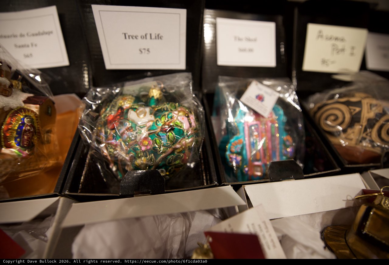 Colorful Artisan Jewelry Display at Market Stall