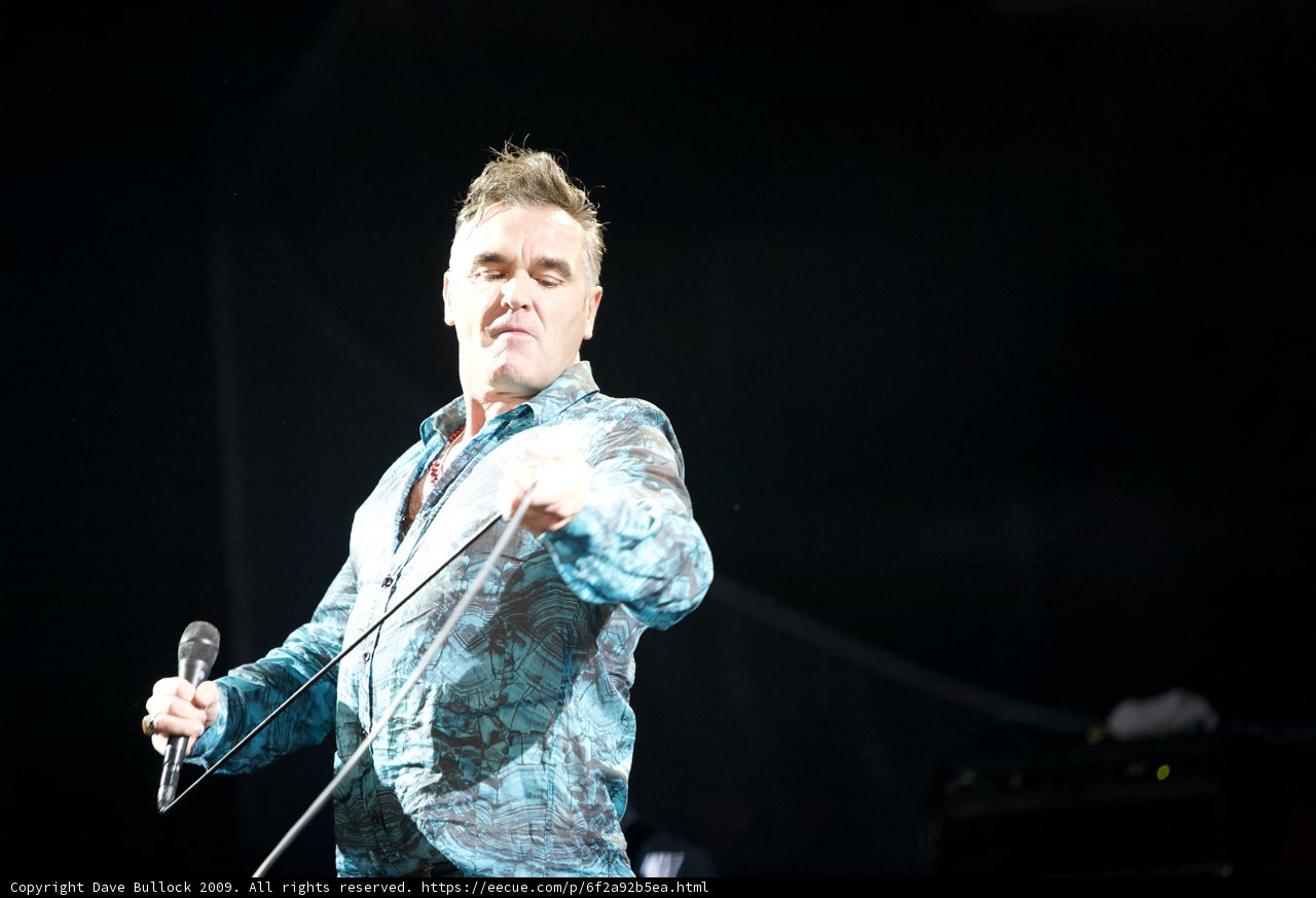 Morrissey Takes the Stage