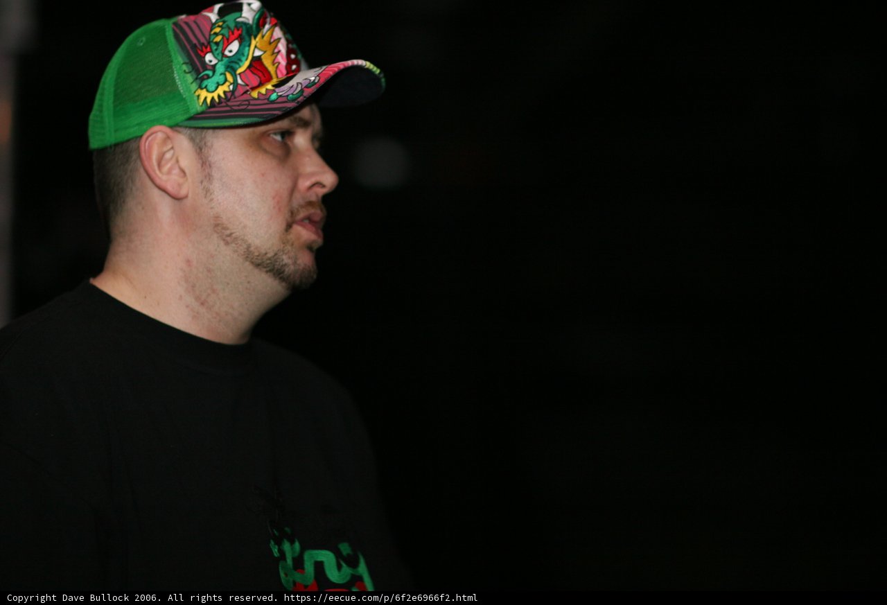 Celo in his Green Baseball Cap