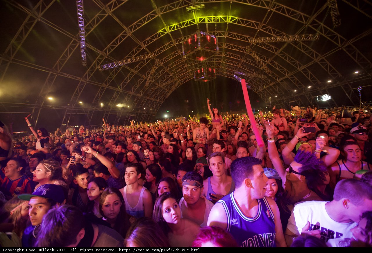 Coachella Concertgoers Raise the Roof