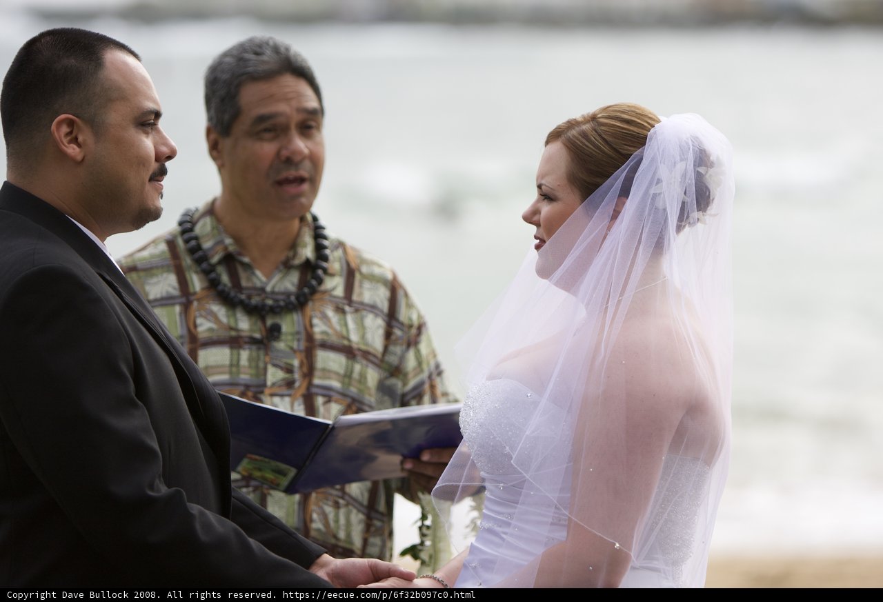 Exchanging Vows by the Ocean