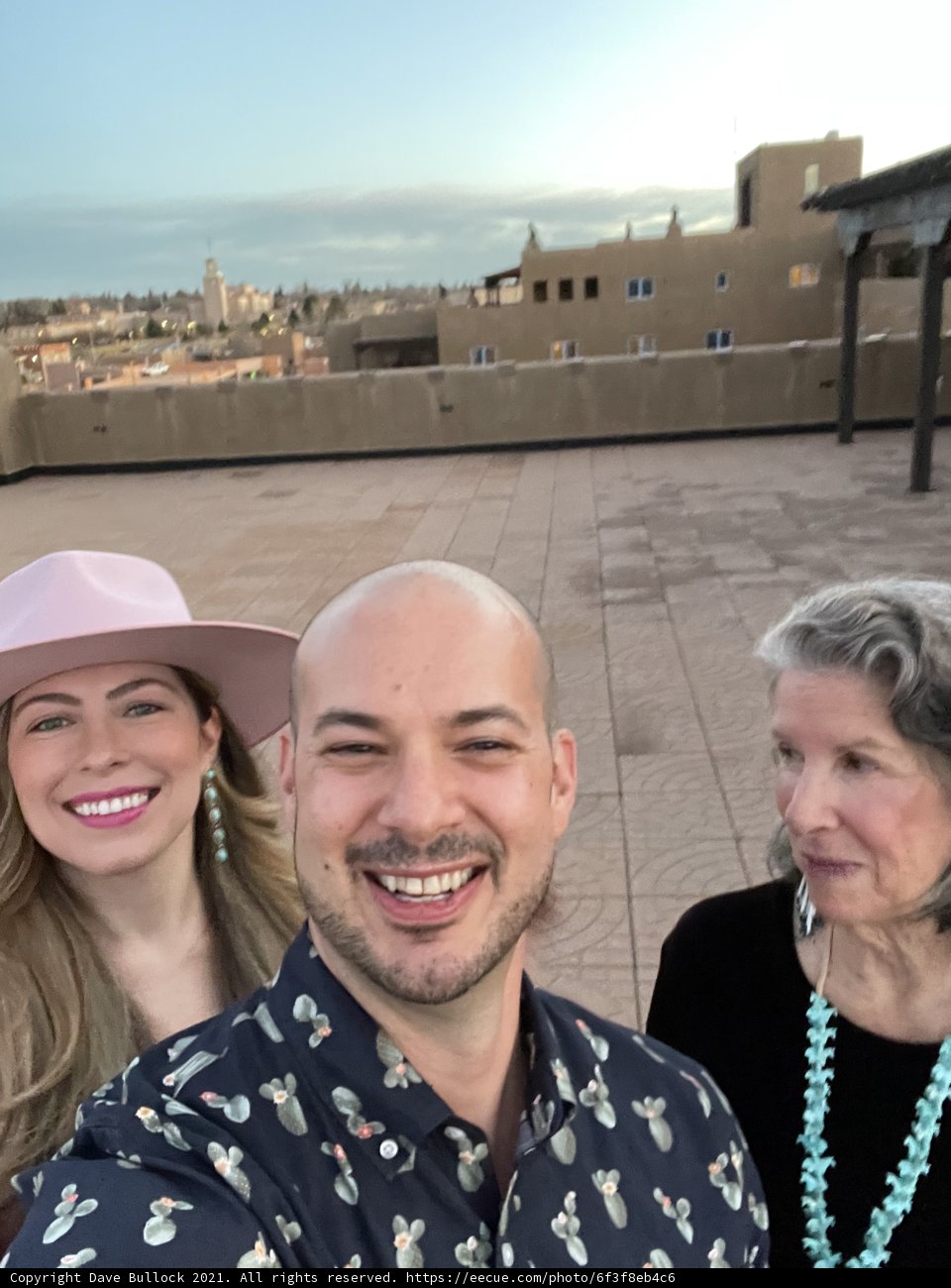 Rooftop Selfie in Santa Fe