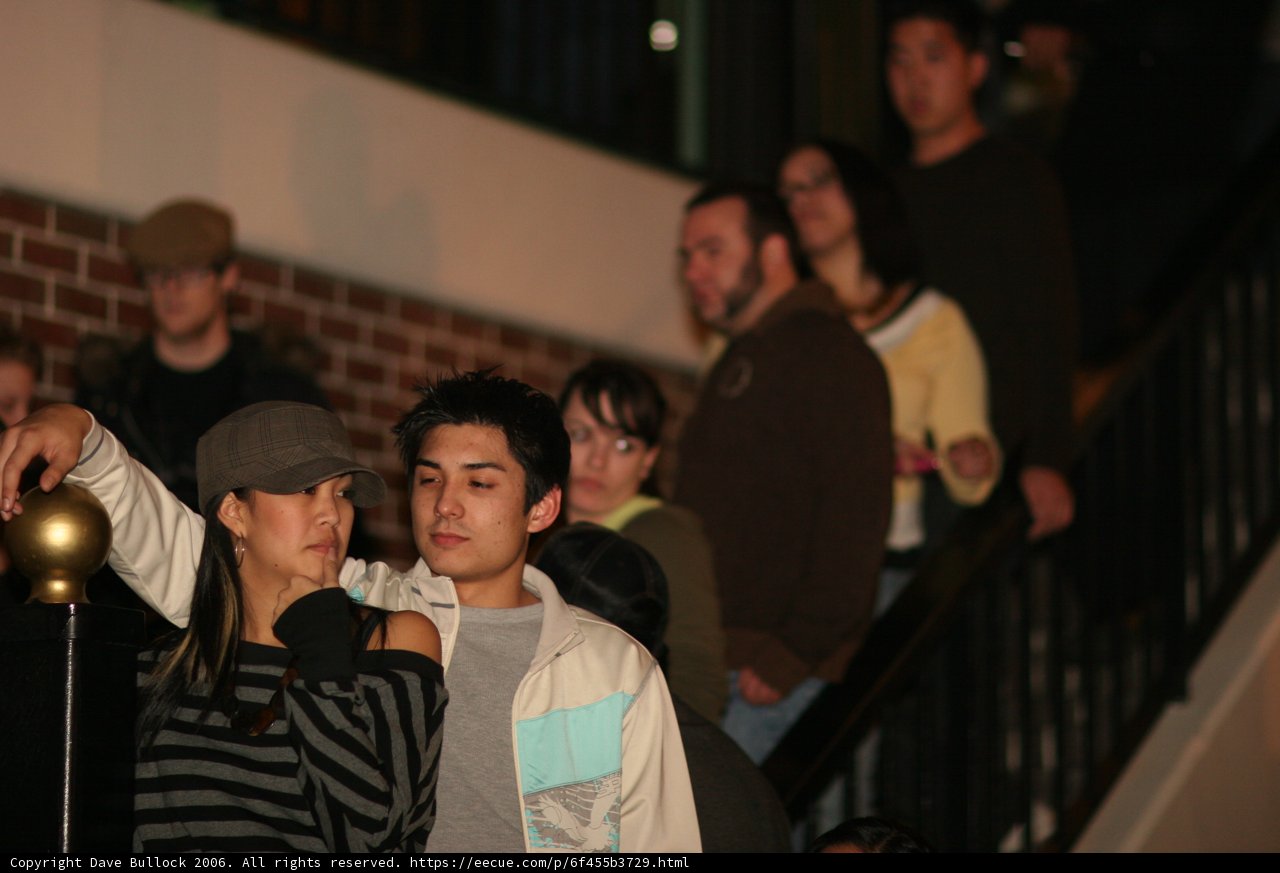 Group of People on Stairway