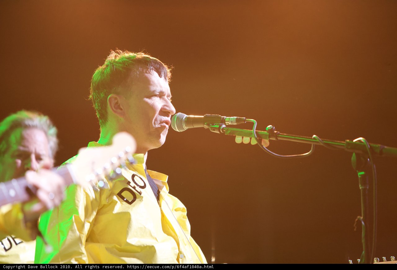 Bob Mothersbaugh hits the Coachella stage