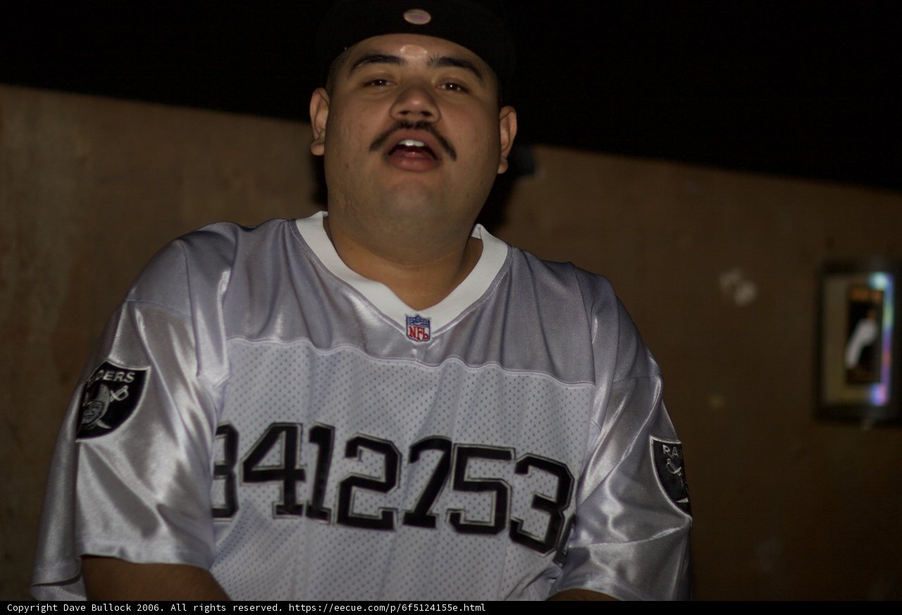 Jersey-Clad Man Poses for Portrait