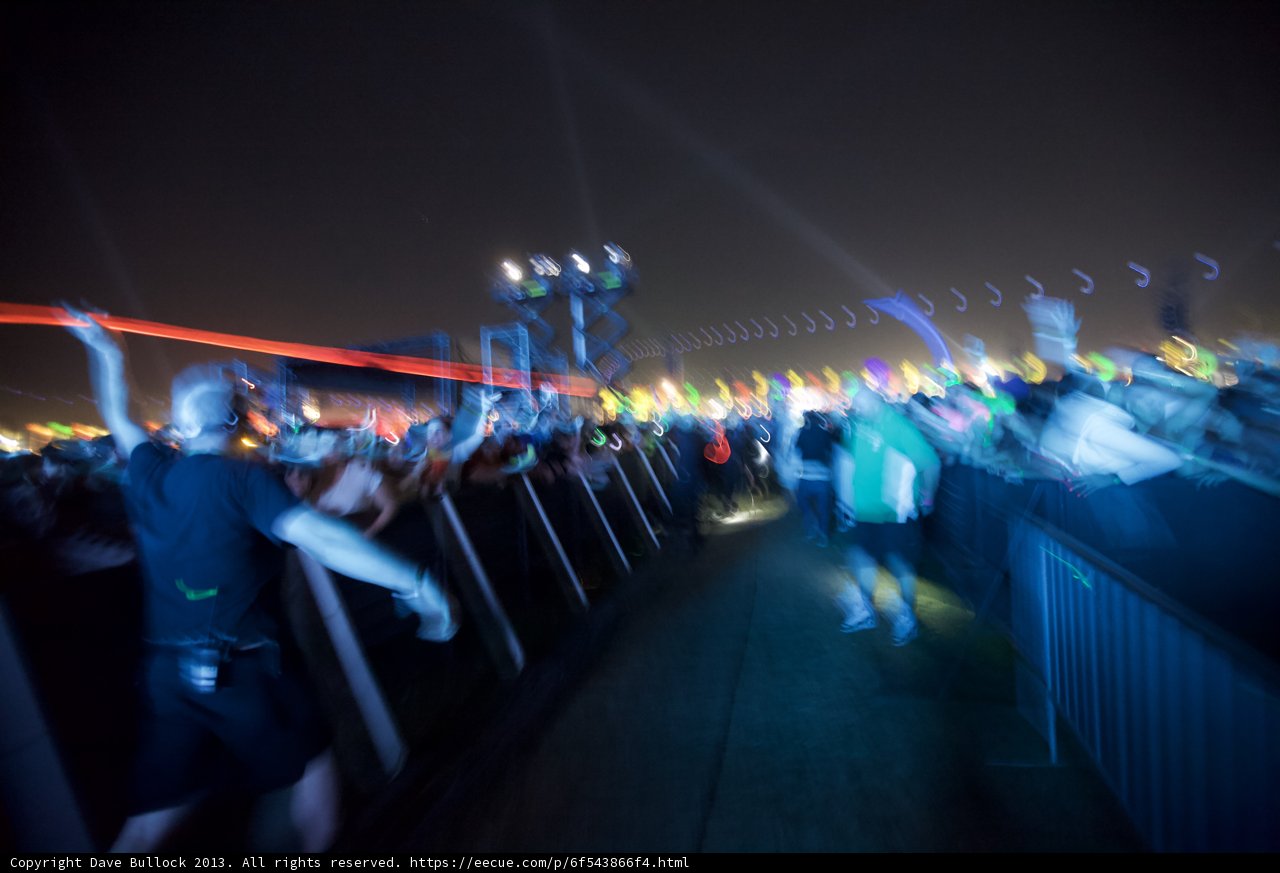The Illuminated Urban Crowd