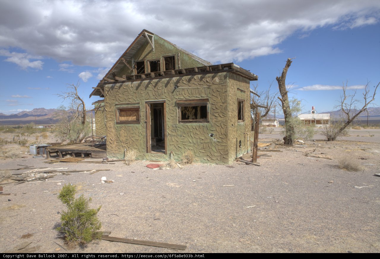 Abandoned Shelter in the Rural Countryside