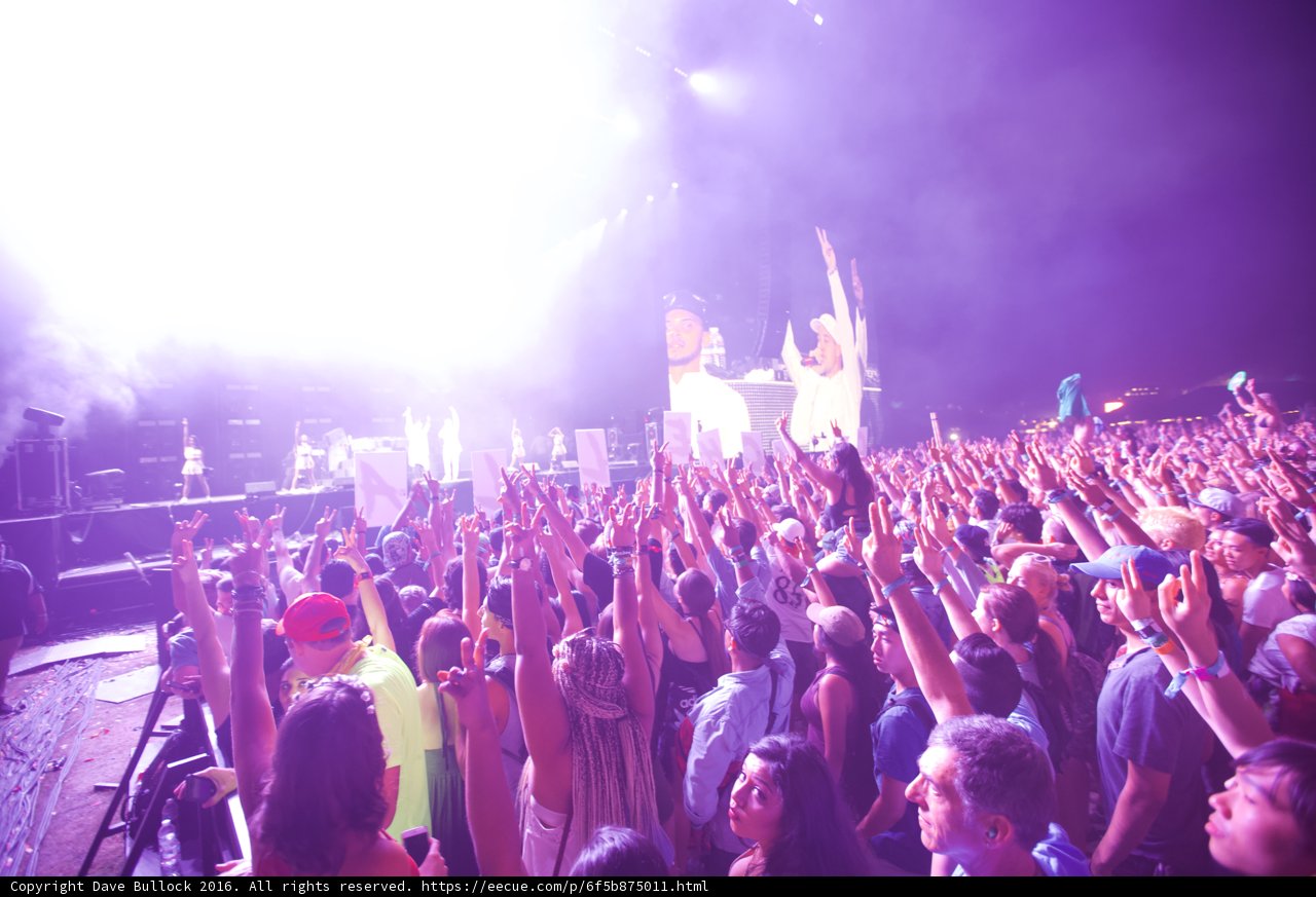 Coachella 2016 Concertgoers Raise Hands to the Beat
