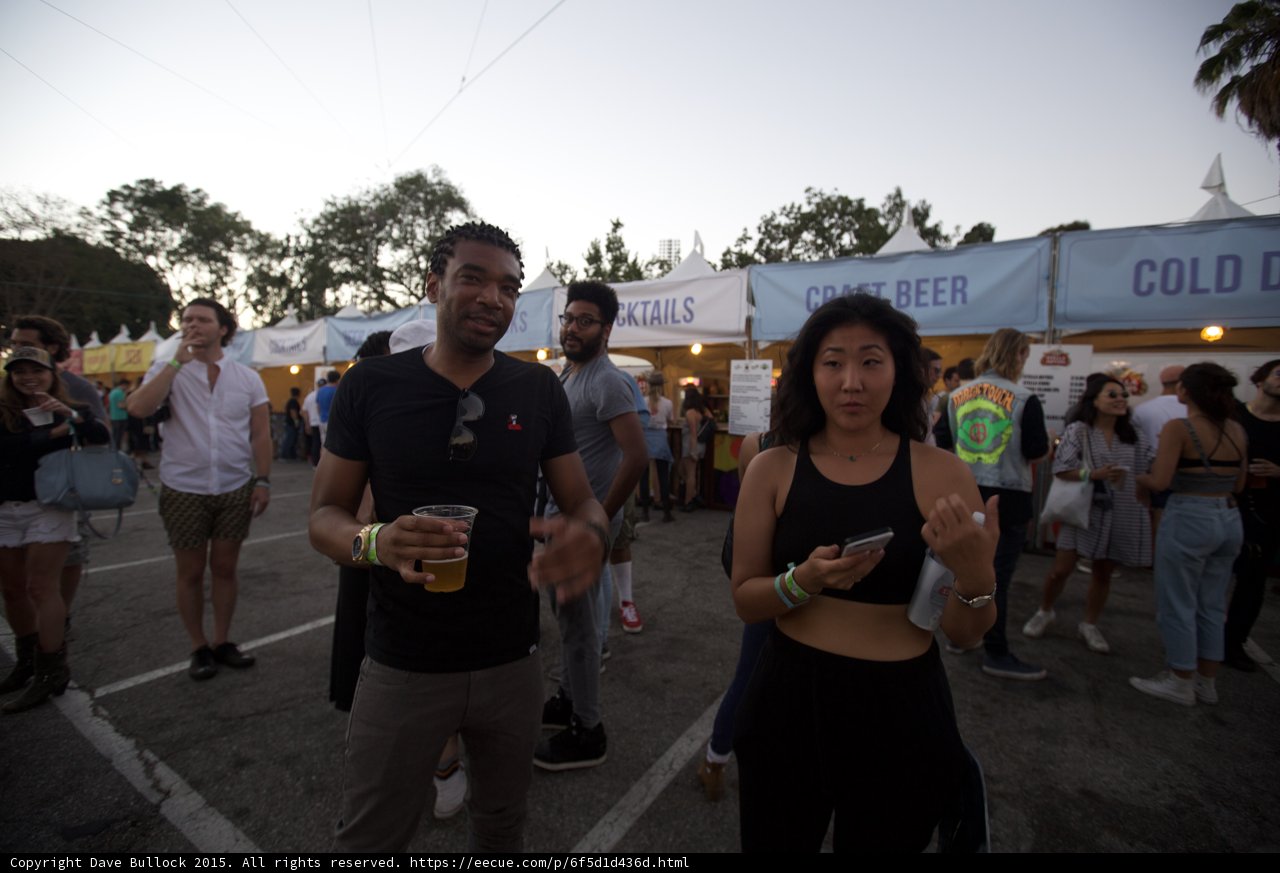 Friends at Craft Beer Tent