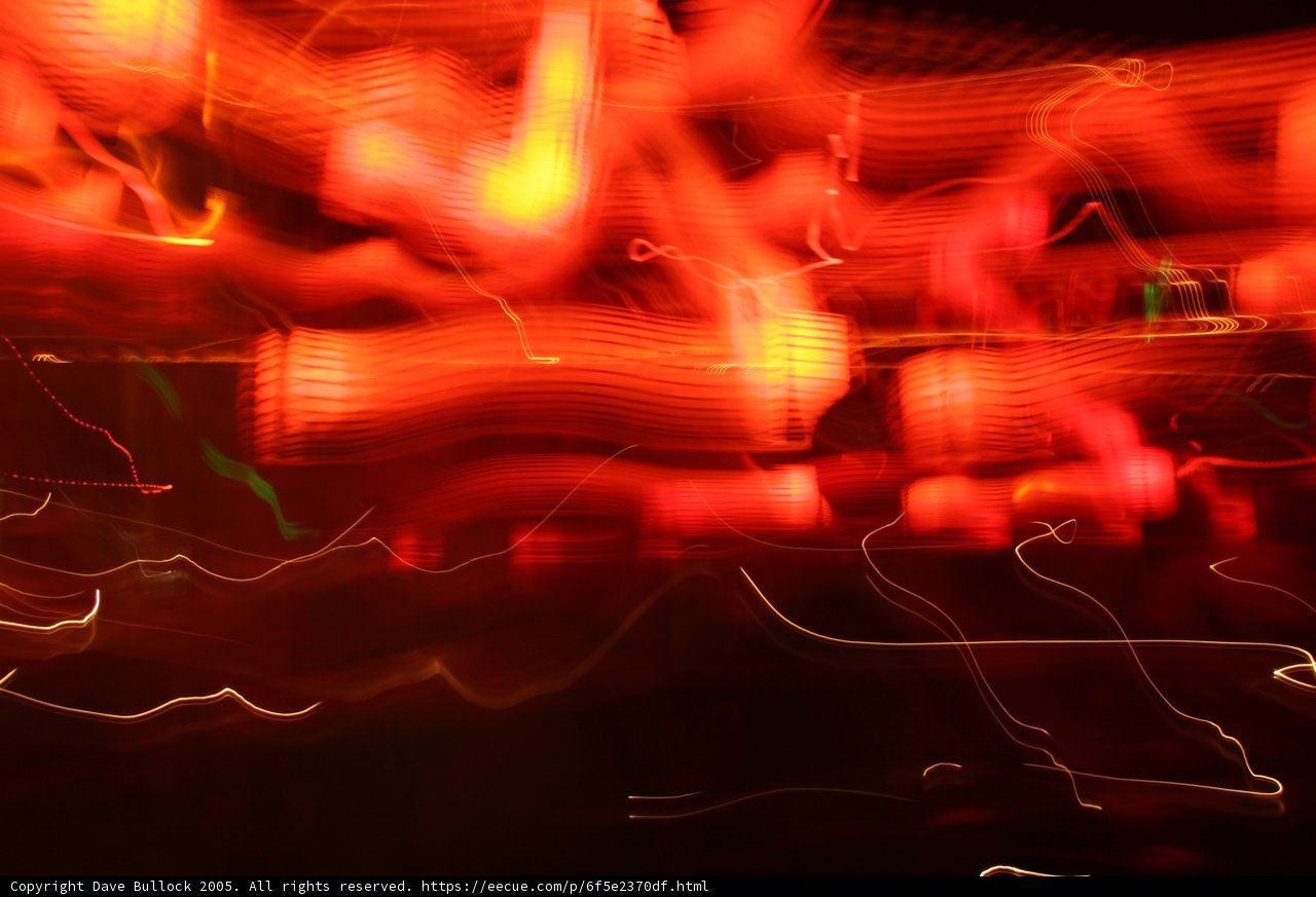 Flaming Ornament Light Pattern