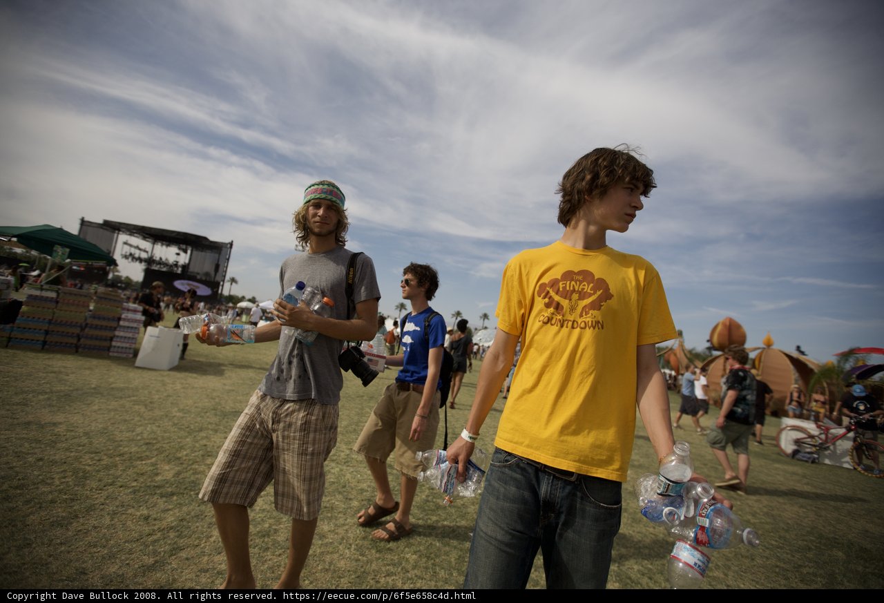 Walking in the Fields of Coachella