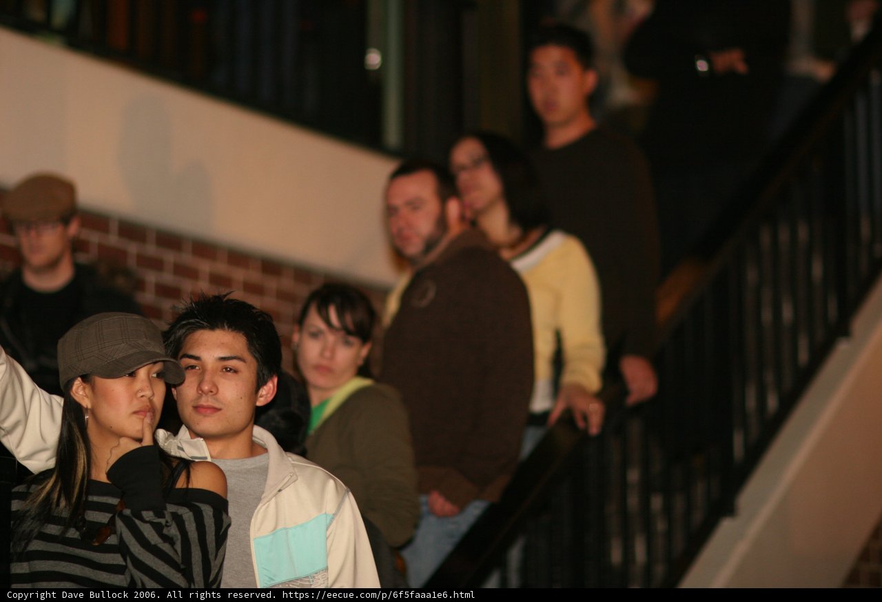 Group of Seven on the Stairway