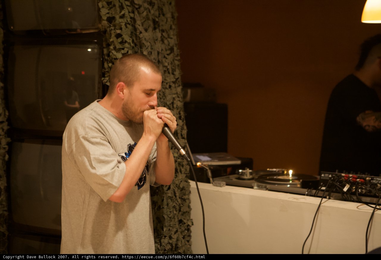 Dubstep Danny J takes center stage with his mic