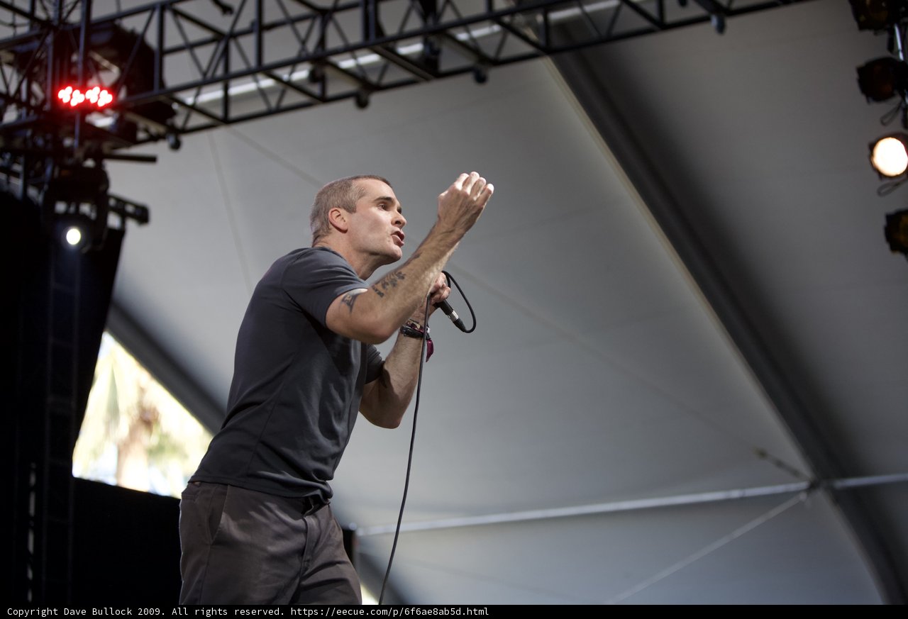 Henry Rollins Rocks the Mic at Coachella 2009