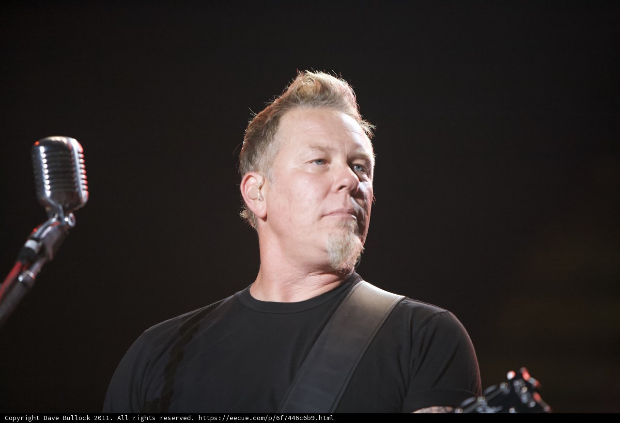 James Hetfield Rocks the Stage with Metallichead