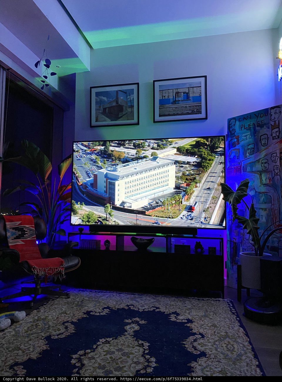 A Contemporary Living Room