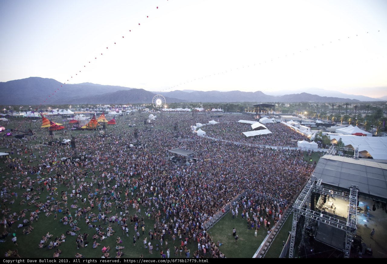 Concert Craze at Coachella Music Festival