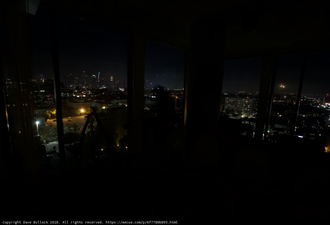 Lights Above the Urban Skyline