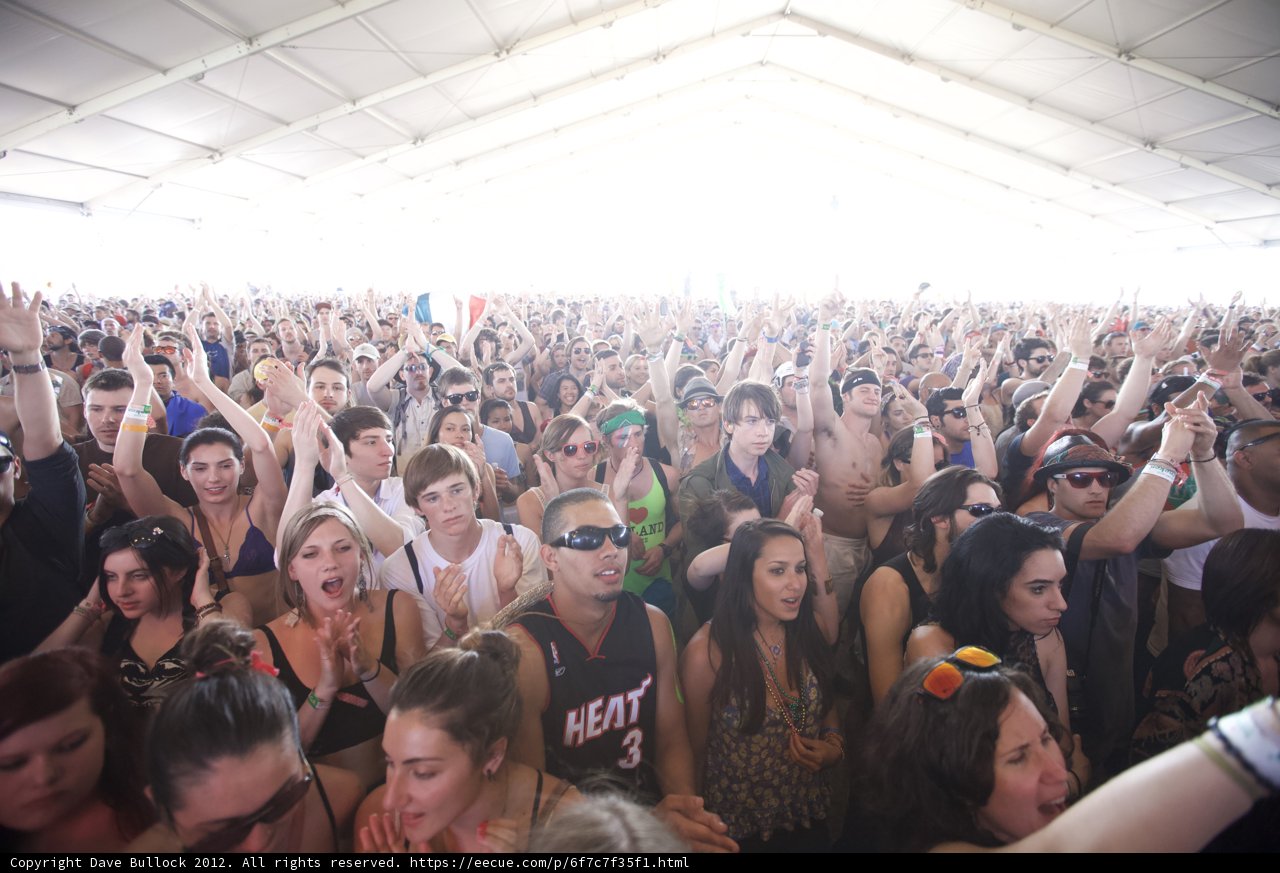 Hands Up at Coachella 2012