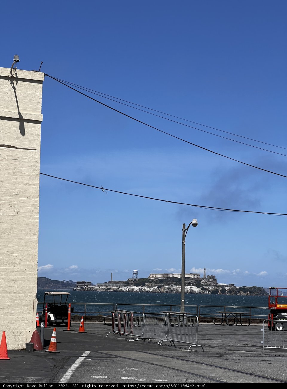 White Building Overlooking the Bay