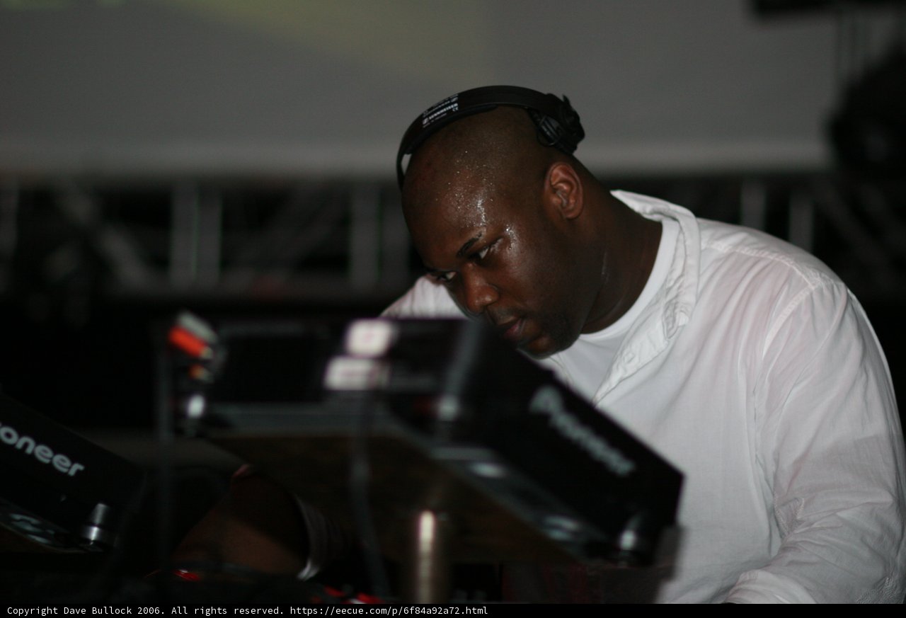 Bass Rush: Man in White Shirt Playing DJ Set