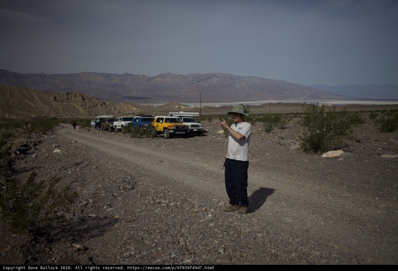 Lone Man in the Desert