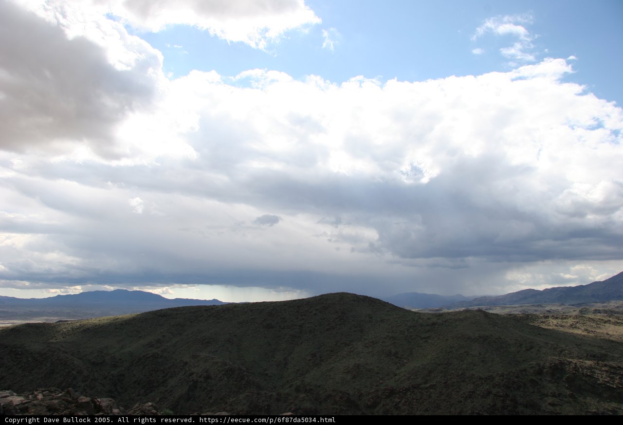 Majestic View of Mountains and Clouds