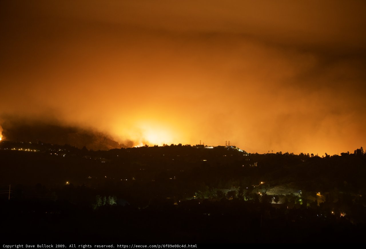 Blaze in the Hills