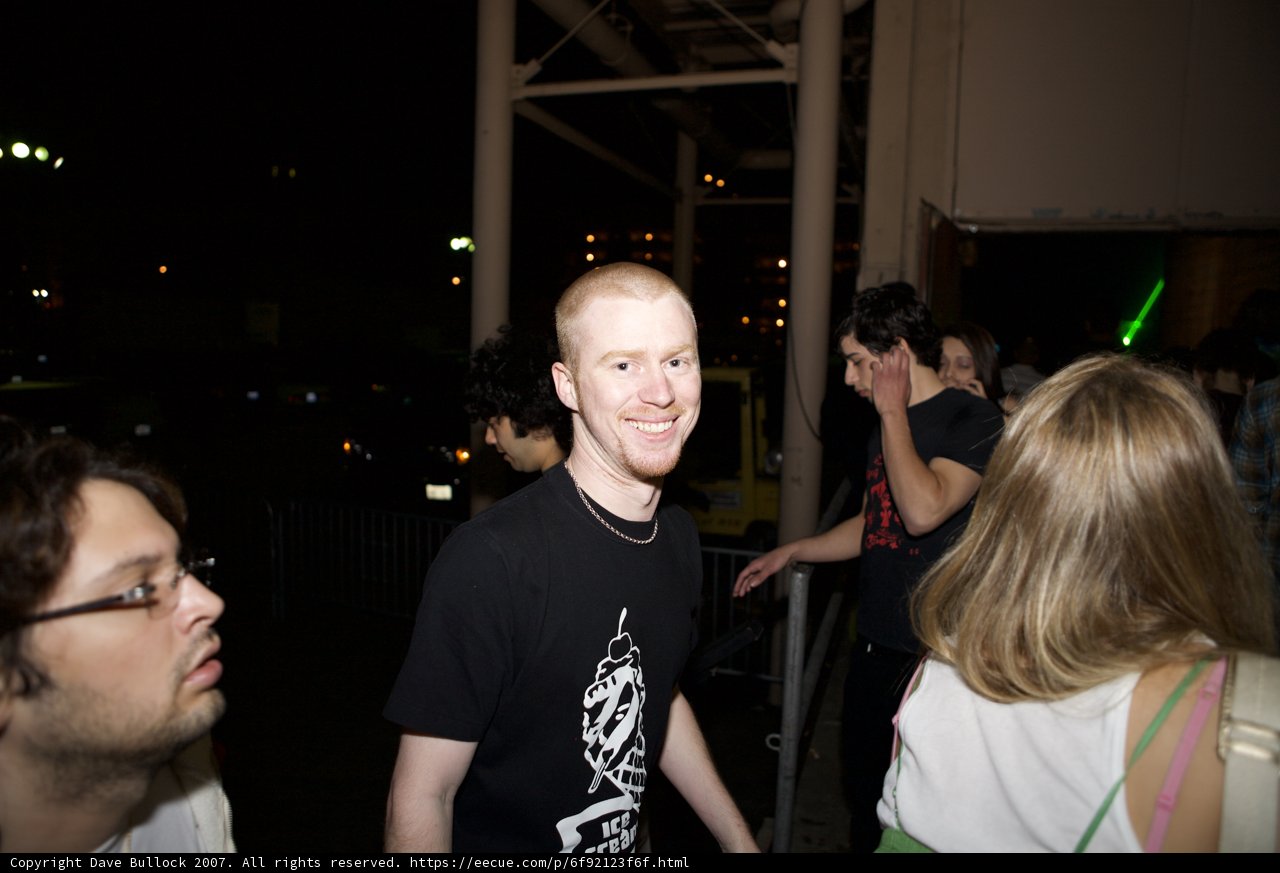 Smiling Pete G in the Urban Night Club