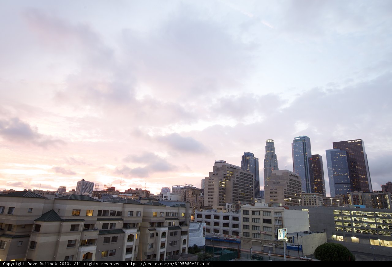 City Skyline from Rooftop