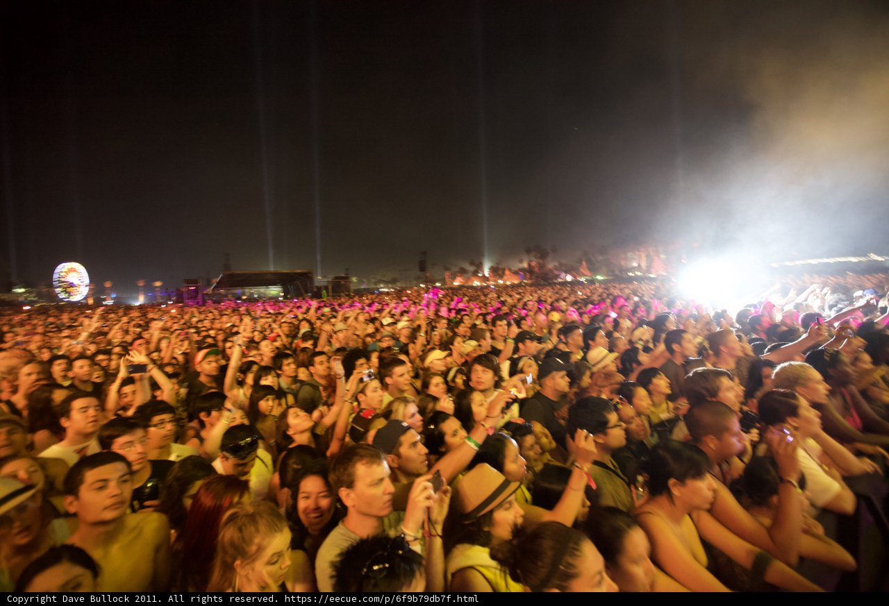 Coachella 2011: An Electric Night with 28,000 Fans