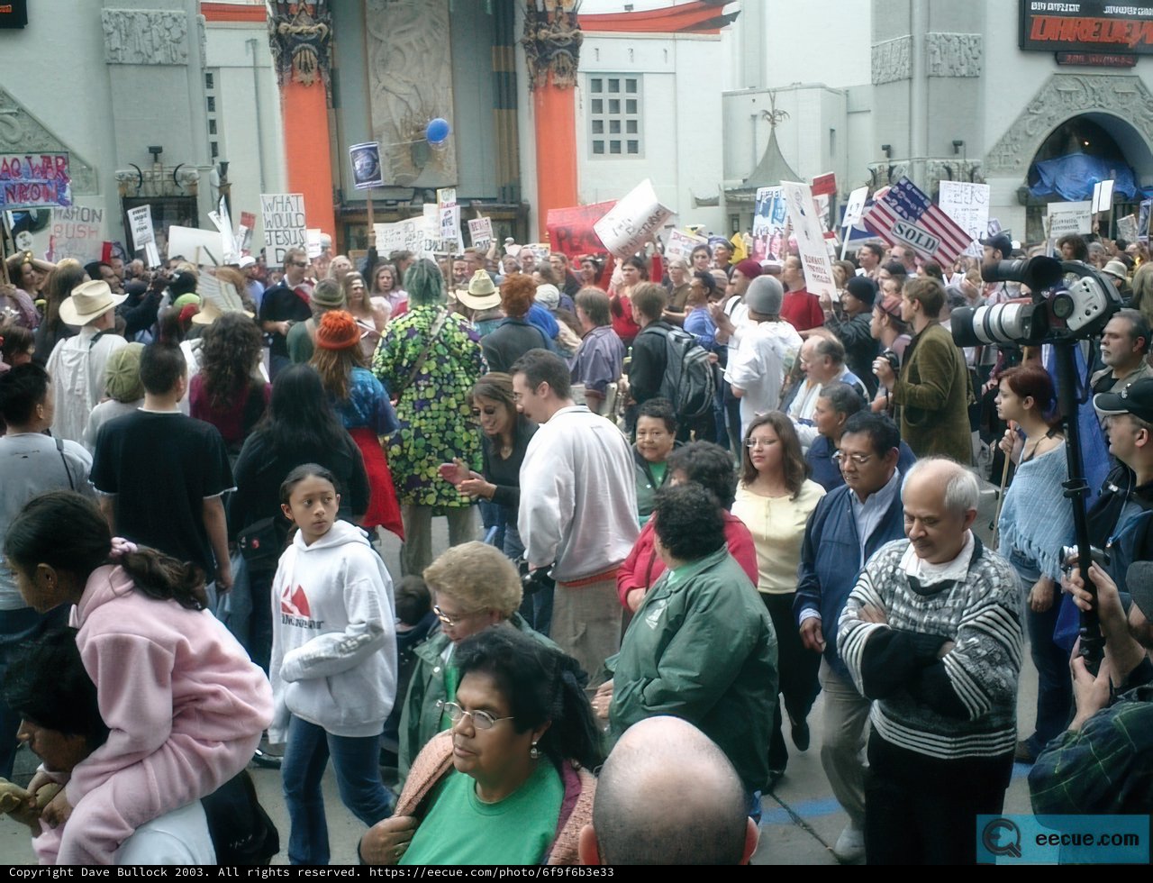 Massive Crowd Gathers for Parade Protest