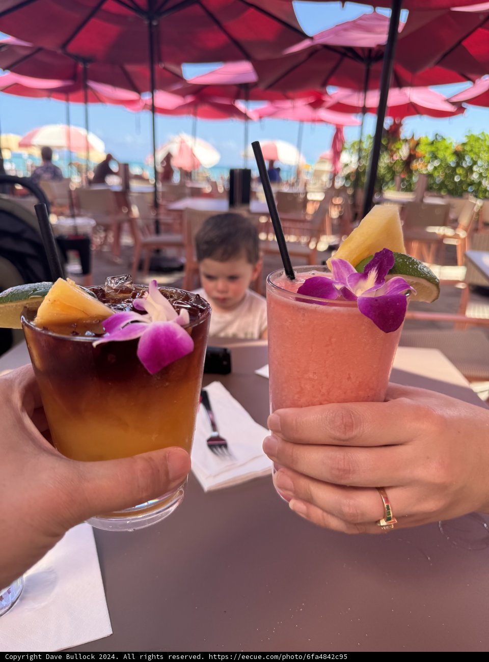 Tropical Toast at The Royal Hawaiian
