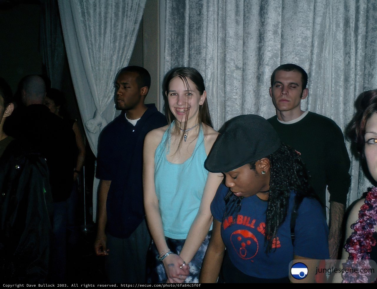 Group of Friends at a Night Club