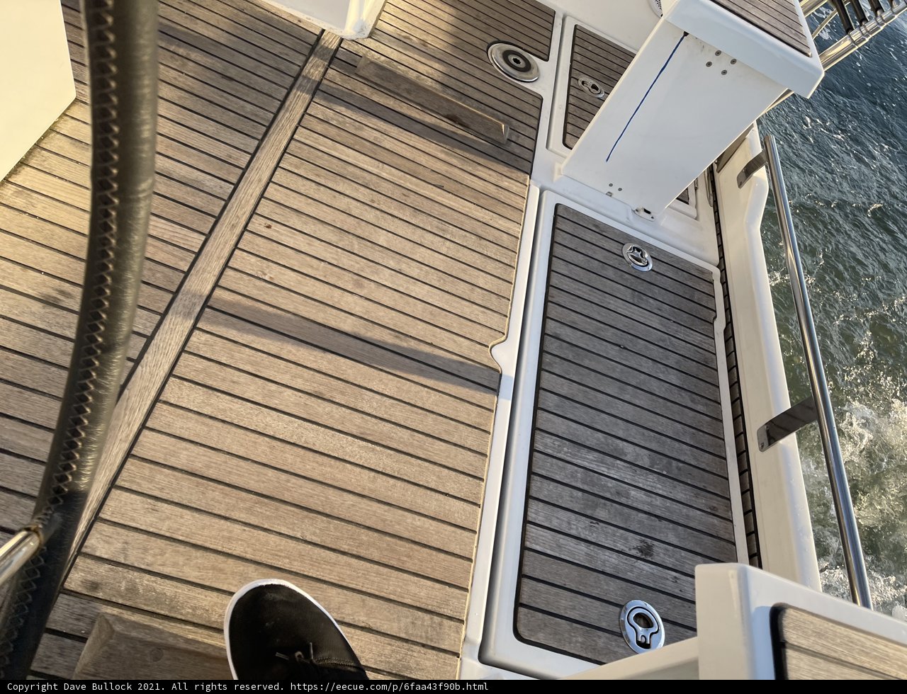 Waterfront Porch on a Boat