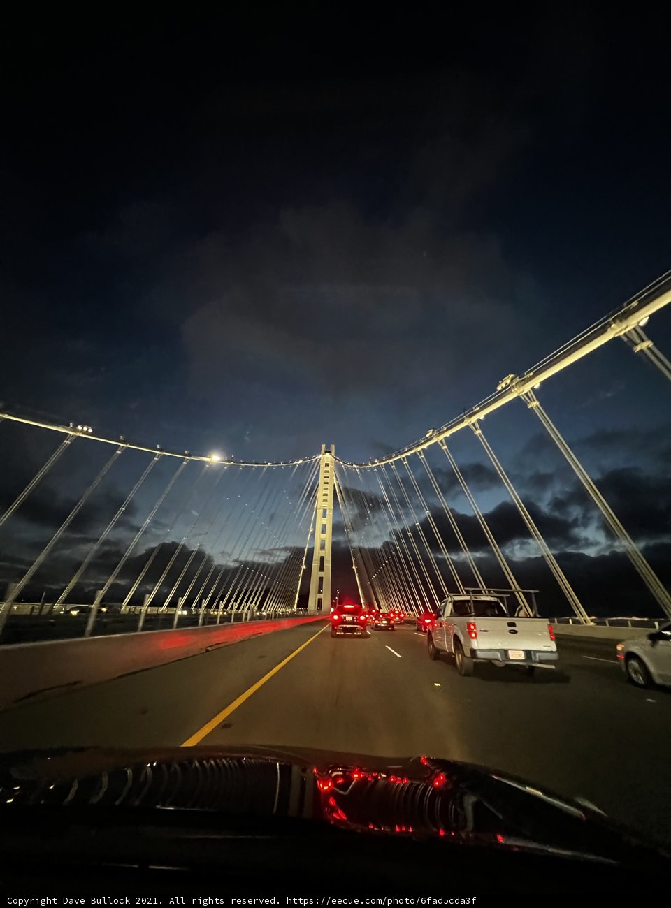 Crossing the Golden Gate Bridge